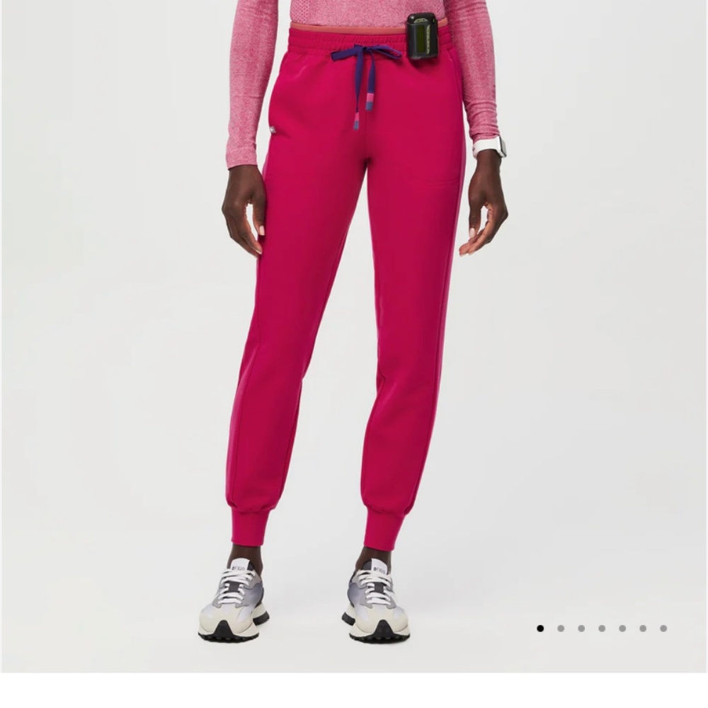 Wear Figs Ultra Rose Mari Skinny Jogger Pants